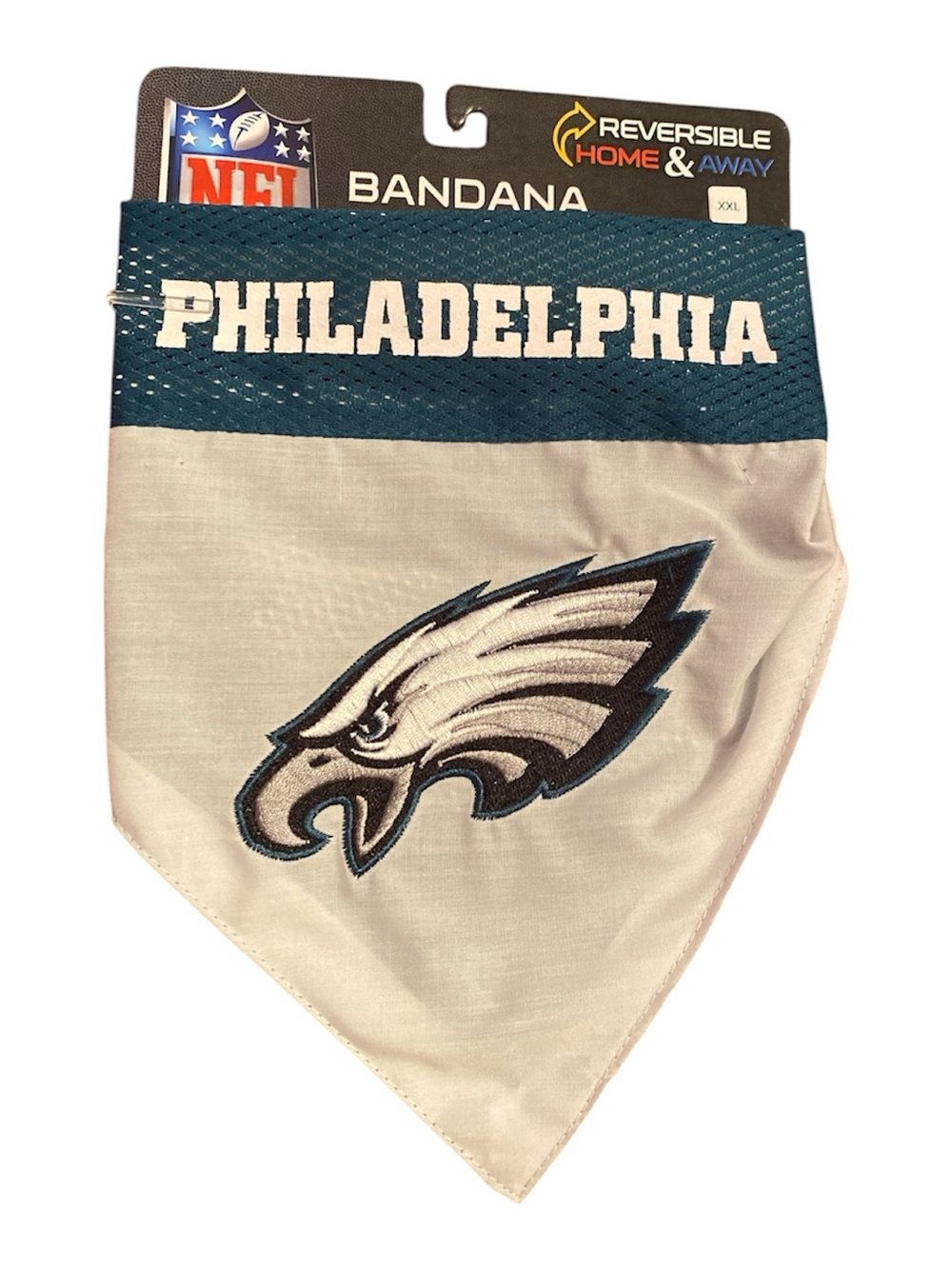 NWT NFL Philadelphia Eagles Reversible Bandana for Pets XXL